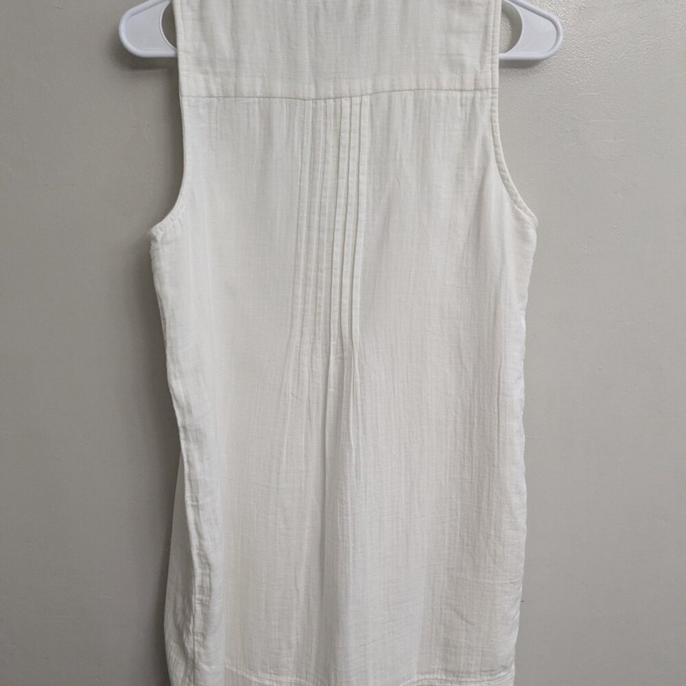 Quince Cotton Sleeveless Swing Dress - Picture 3 of 3